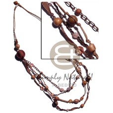 Brown tones 2 layers wax