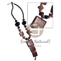 4-5mm natural brown coconut pokalet.