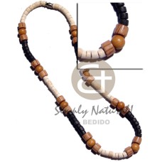 4-5mm coconut heishi bleach and