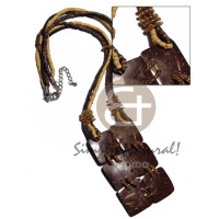 3 rows wax cord yellow