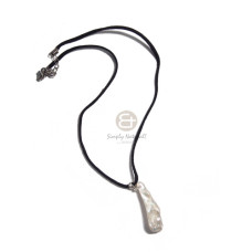 40mm silver mouth pendant