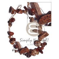 5 rows copper wire choker