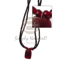 2 rows black 2-3mm coco