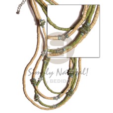 4 rows 2-3 coconut heishe