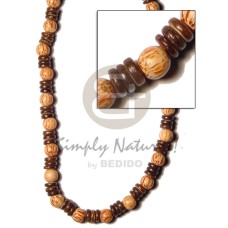 Elastic 7-8mm coconut pokalet