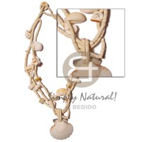 3 layers 2-3mm coconut heishe