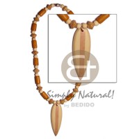 Bayong wood tube saucer