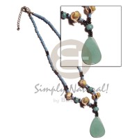 2-3mm coconut pukalet blue