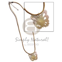 35mm carved mop butterfly in