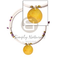 White clam 3-4mm wire