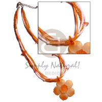 4 layer white and orange