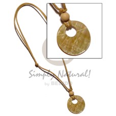 40mm round mop in wax