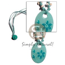 2 layers knotted wax cord