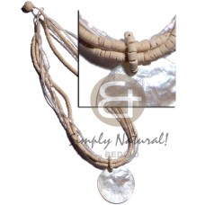 6 rows-2-3mm bleach white coco