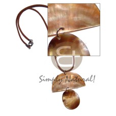 Leather thong 50mmx25mm half