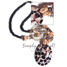 4-5mm black coconut pokalet