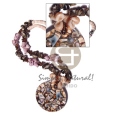 2-3mm pink luhuanus heishe