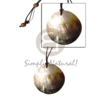 Leather thong 50mm black