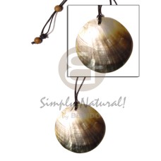 Leather thong 50mm black