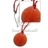 Red leather thong palium