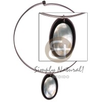 Metal hoop ring 45mm