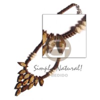 2-3mm natural brown coconut pokalet