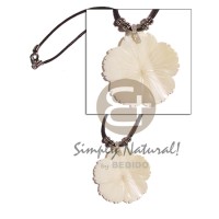 40mm flower kabibe shell on