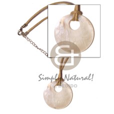 Round hammershell 45mm on wax