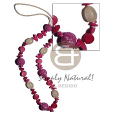 2-3mm bleach coconut pukalet 25mm