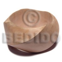 Plain Wholesale Raw Natural Wooden Blank Bangle Casing Only