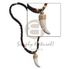 4-5mmm black coconut pokalet