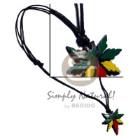 35mm coconut rasta mj pendant