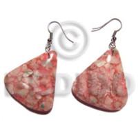 Dangling triangular shape corals 40mmx35mm