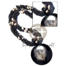 4 layers 4-5mm coconut black