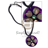 Braided black lace cord