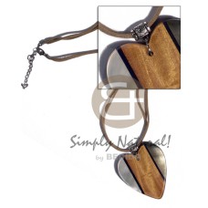 2 layers leather thong