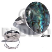 Big accent haute hippie ring