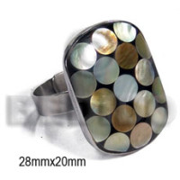 Big accent haute hippie ring