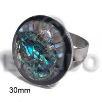 Big accent haute hippie ring