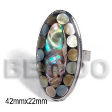 Big accent haute hippie ring
