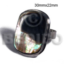 Big accent haute hippie ring