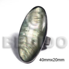 Big accent haute hippie ring