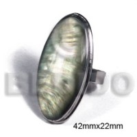 Big accent haute hippie ring