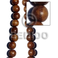 Robles round wood beads 25mm