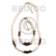 Set jewelry ordered individually as