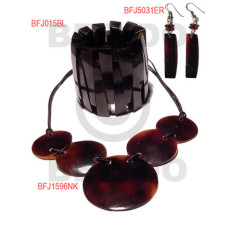 Set jewelry ordered individually as