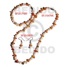 Set jewelry ordered individually as