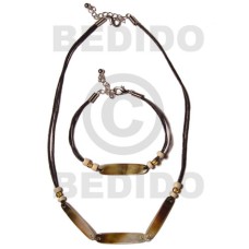 Set jewelry ordered individually as