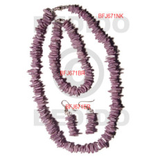 Set jewelry ordered individually as