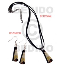 Set jewelry ordered individually as